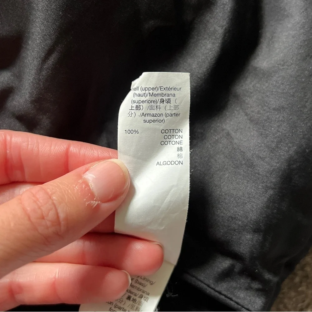 Gap Kids Black Puffer Vest Boys Youth M Corduroy Fall Winter Jacket 100% Cotton